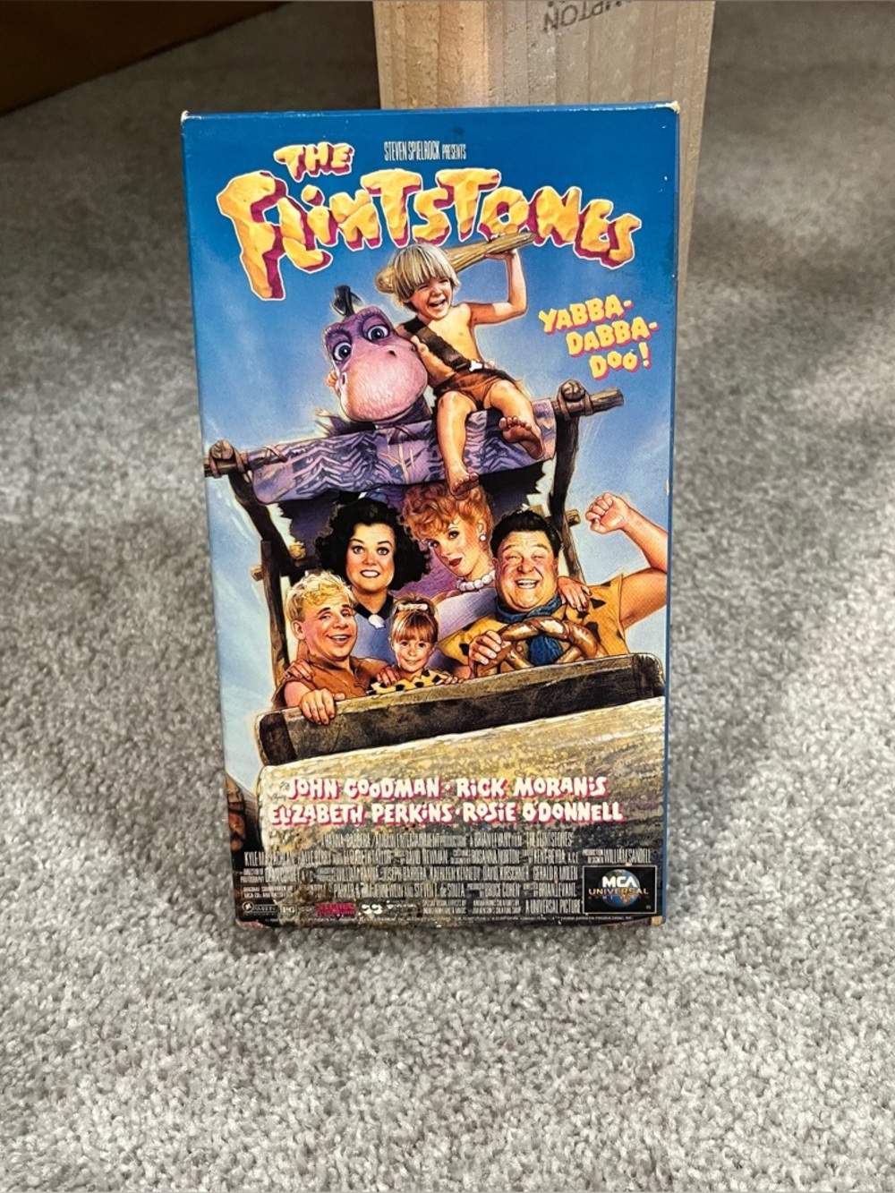 The Flintstones (VHS, 1994) - John Goodman - Rick Moranis -Tested Works